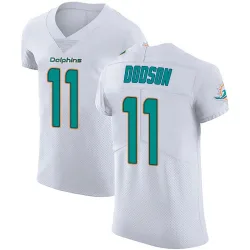 Men's Tyrel Dodson Miami Dolphins No.11 Elite Vapor Untouchable Jersey - White