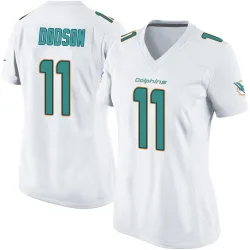 Women's Tyrel Dodson Miami Dolphins No.11 Game Jersey - White