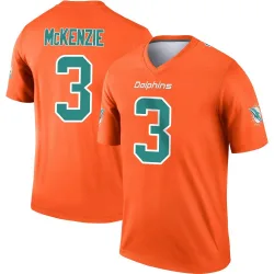 Youth Isaiah McKenzie Miami Dolphins No.3 Legend Inverted Jersey - Orange