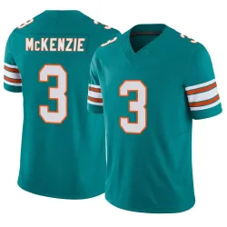 Youth Isaiah McKenzie Miami Dolphins No.3 Limited Alternate Vapor F.U.S.E. Jersey - Aqua